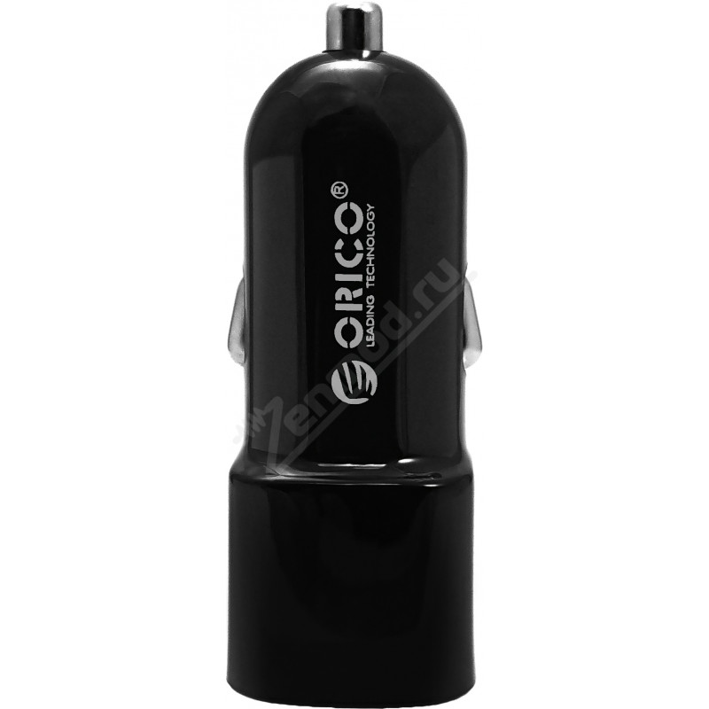 Фото и внешний вид — Адаптер автомобильный 12V-USB ORICO 2.4A+1A