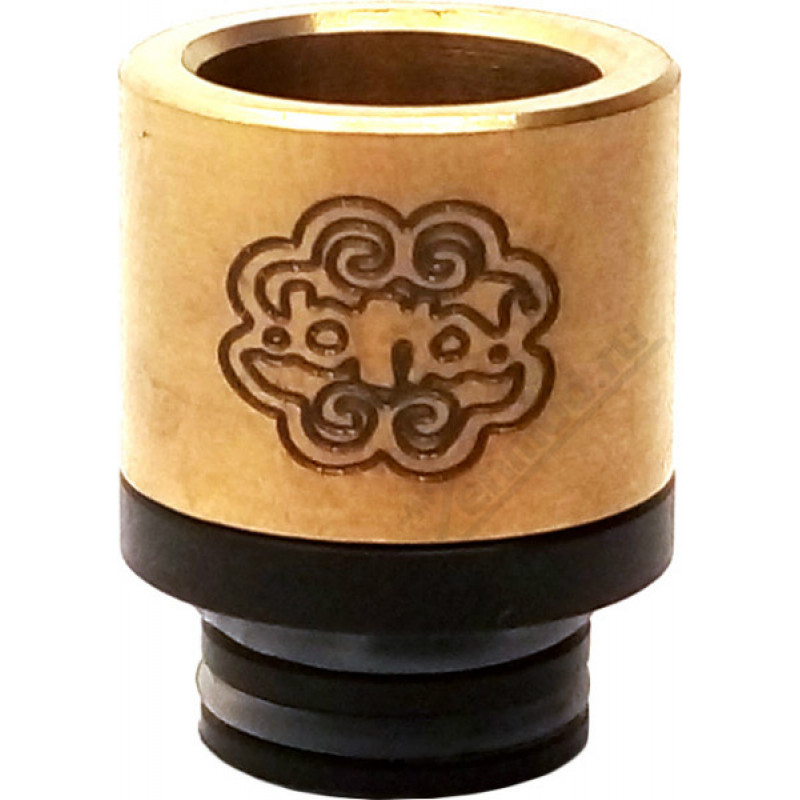 Фото и внешний вид — Petri Drip Tip (Black Base / Gold Top)