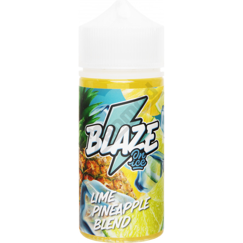 Фото и внешний вид — BLAZE ON ICE - Lime Pineapple Blend 100мл