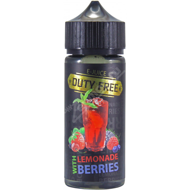Фото и внешний вид — DUTY FREE BLACK - Lemonade with Berries 120мл