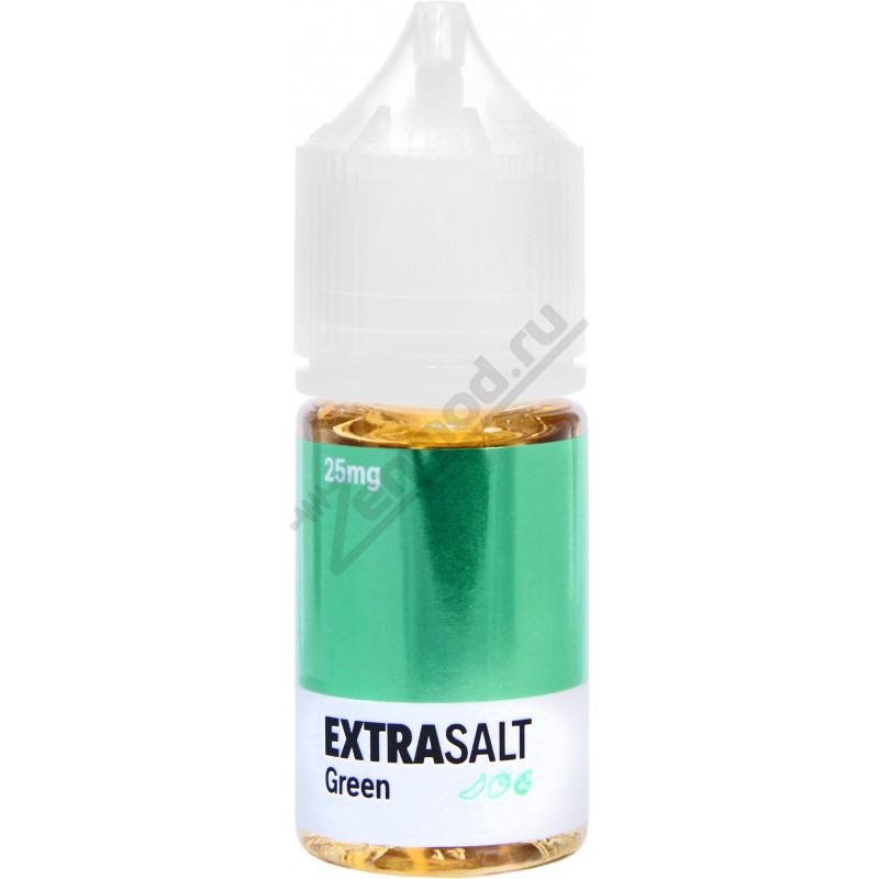 Фото и внешний вид — EXTRA SALT - Green 30мл