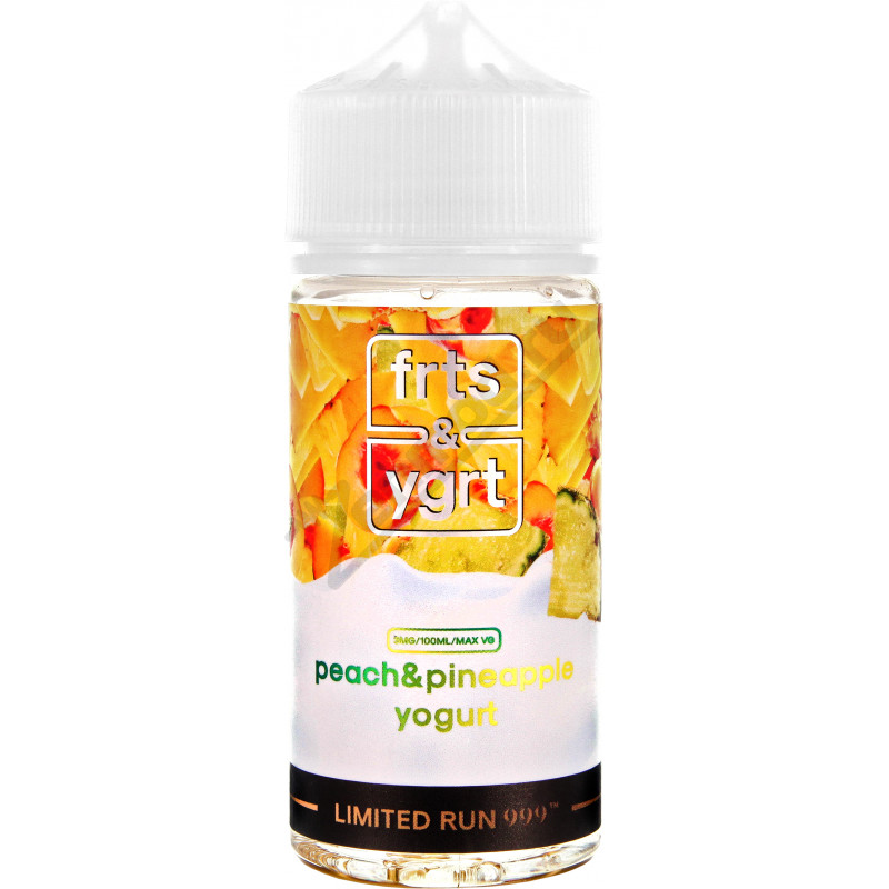 Фото и внешний вид — Electro Jam FRTS & YGRT - Peach & Pineapple Yogurt 100мл