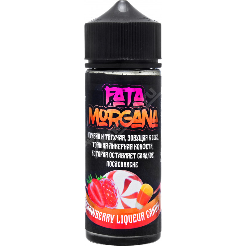 Фото и внешний вид — FATA MORGANA - Strawberry Liqueur Candy 120мл