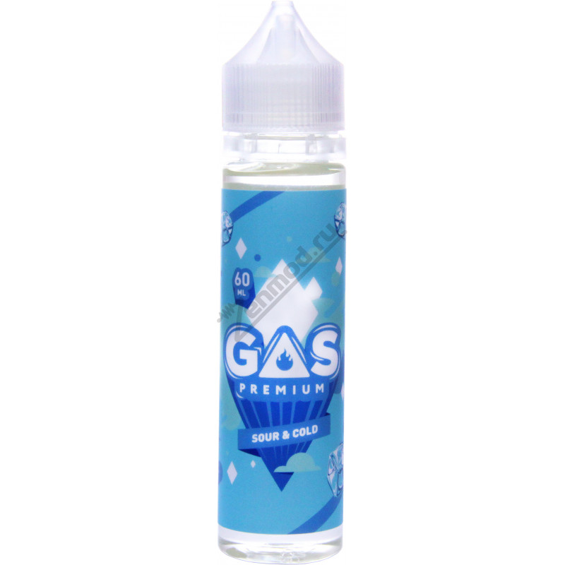 Фото и внешний вид — GAS Premium - Sour and Cold 60мл