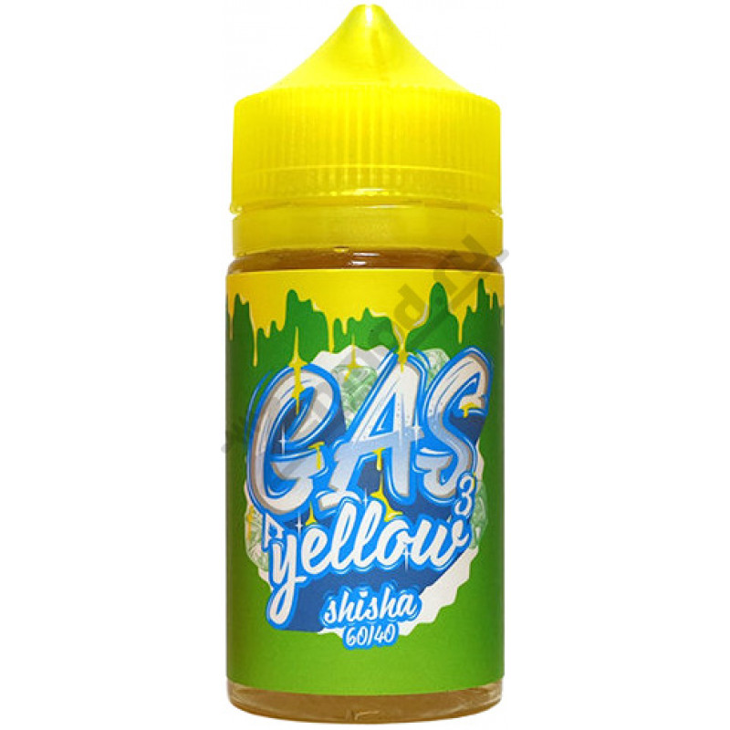 Фото и внешний вид — GAS Yellow - Shisha 80мл