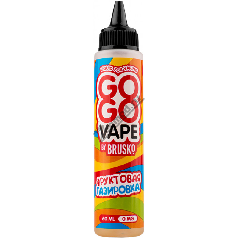 Фото и внешний вид — GoGo Vape - Фруктовая газировка 60мл