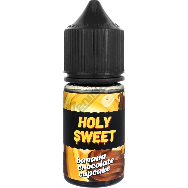 Фото и внешний вид — Holy Sweet SALT - Banana Chocolate Cupcake 30мл