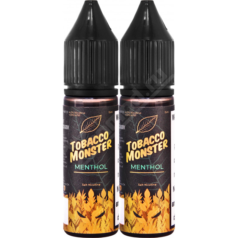 Фото и внешний вид — Tobacco Monster SALT - Menthol 2x15мл