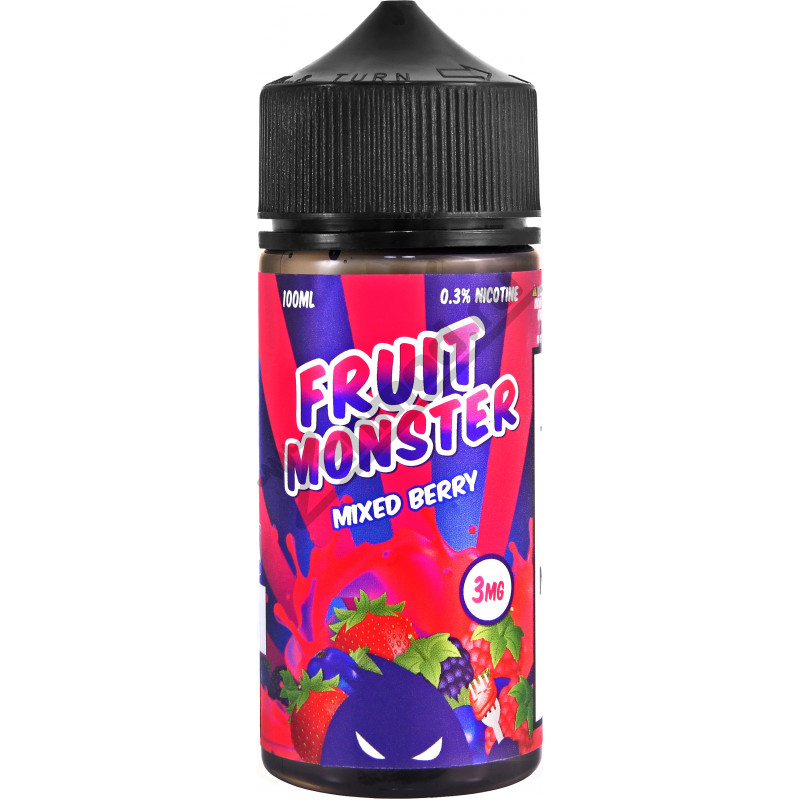 Фото и внешний вид — Fruit Monster (USA) - Mixed Berry 100мл