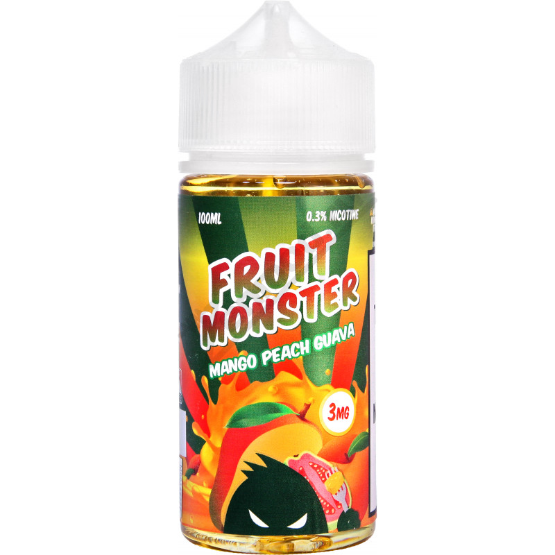 Фото и внешний вид — Fruit Monster - Mango Peach Guava 100мл