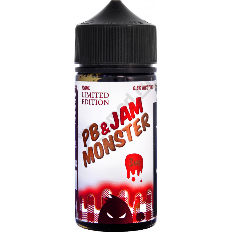 Фото и внешний вид — Jam Monster (USA) - PB & Jam Strawberry 100мл