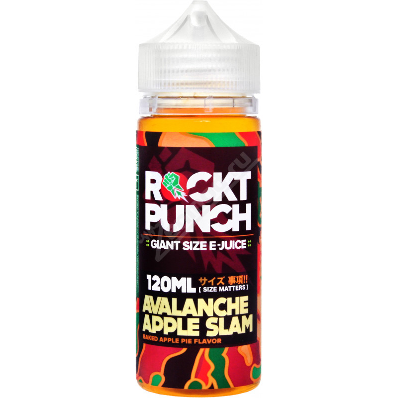Фото и внешний вид — ROCKT PUNCH - Avalanche Apple Slam 120мл