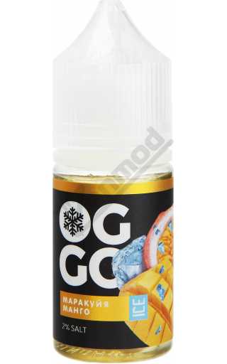 OGGO FRUITS DOUBLE ICE SALT - Маракуйя Манго 30мл