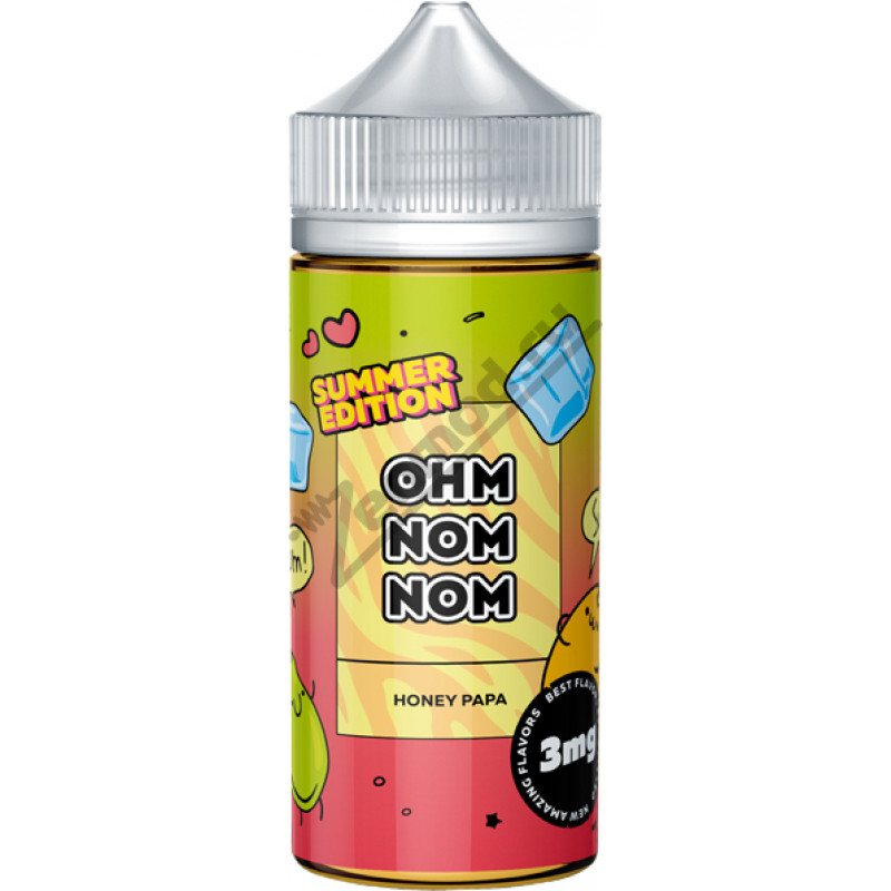 Фото и внешний вид — OHM NOM NOM SUMMER - Honey Papa 120мл