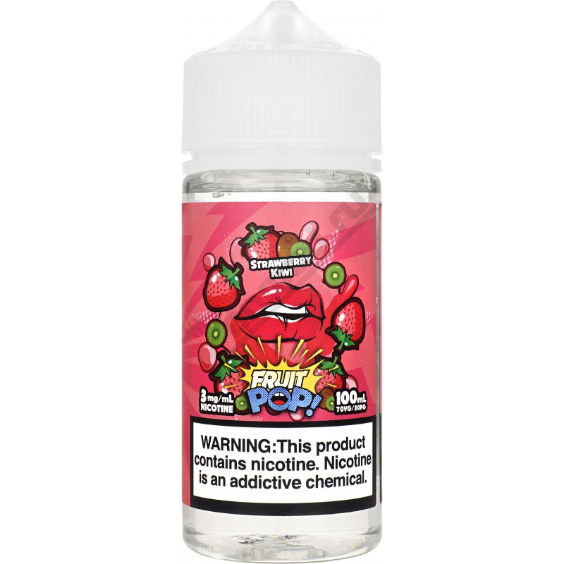 Фото и внешний вид — Pop Vapors - Strawberry Kiwi 100мл