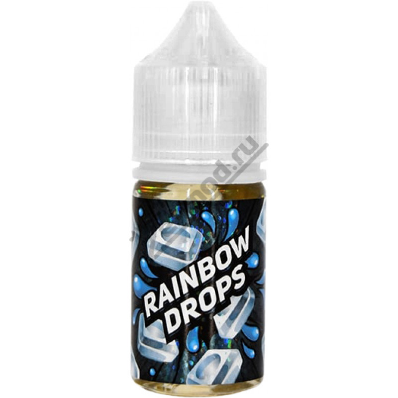 Фото и внешний вид — Rainbow Drops SALT - Black 30мл