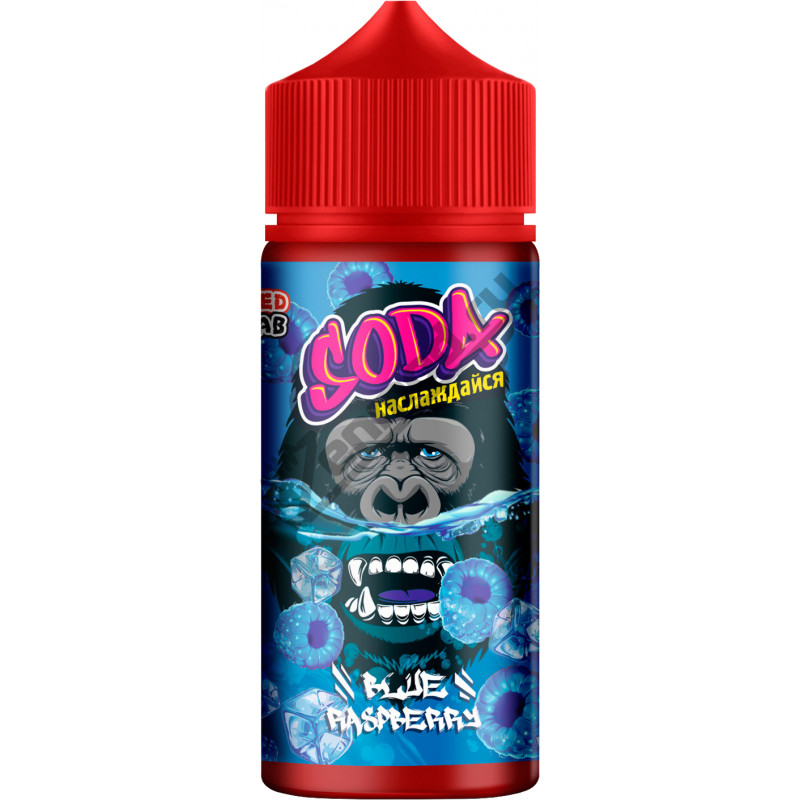 Фото и внешний вид — RedLab SODA - Blue Raspberry 100мл