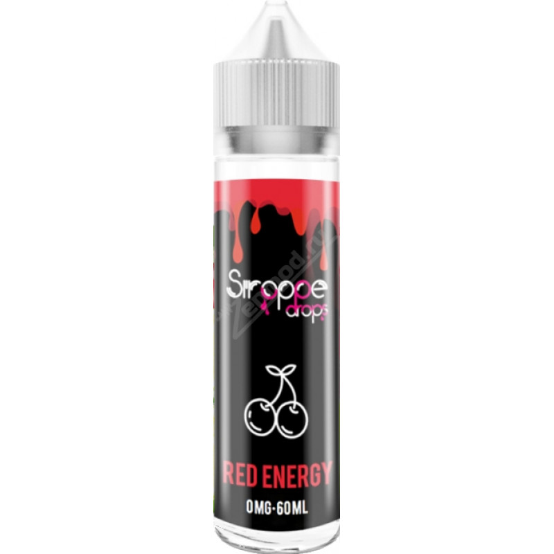 Фото и внешний вид — Siroppe Drops - Red Energy 60мл