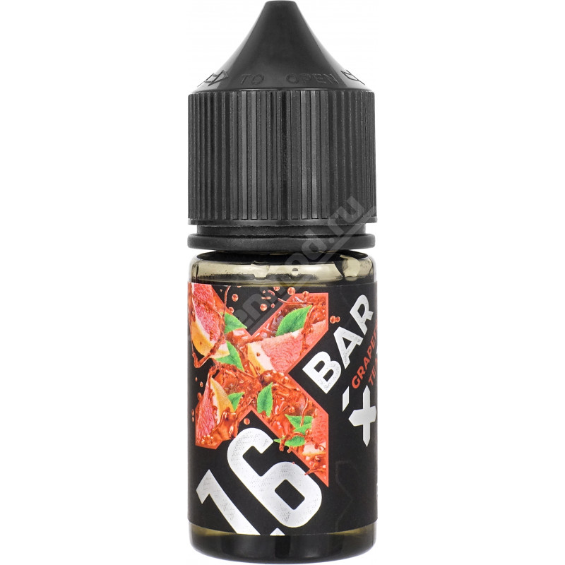 Фото и внешний вид — X-Bar SALT - 16 / Grapefruit Tea 30мл