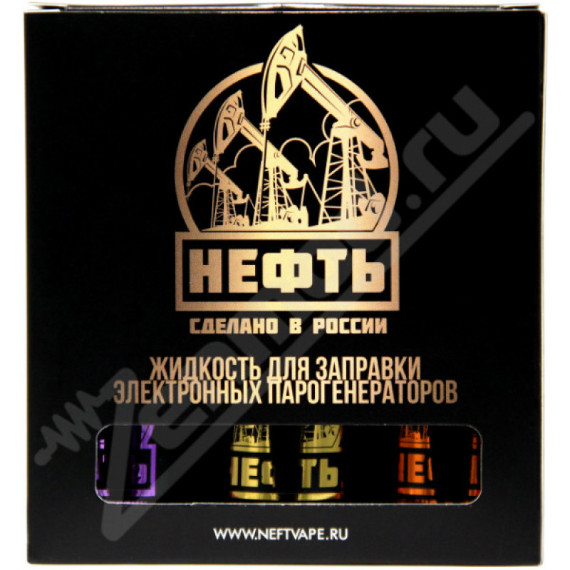 Фото и внешний вид — НЕФТЬ - X3 №2 Сила Сибири / Недальний Восток / Зима в Сочи 3x30мл