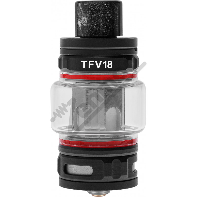 SMOK TFV18 Tank Фото и внешний вид — SMOK TFV18 Tank Plating Matte Black