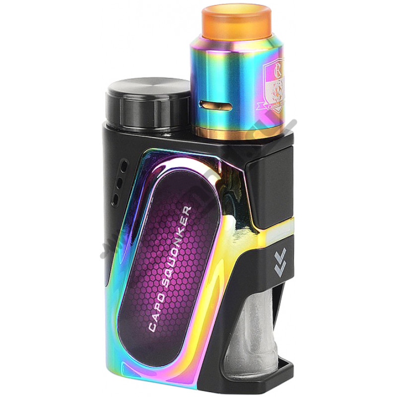 Фото и внешний вид — IJOY CAPO Squonk 100W KIT Rainbow, 1x20700 в комплекте