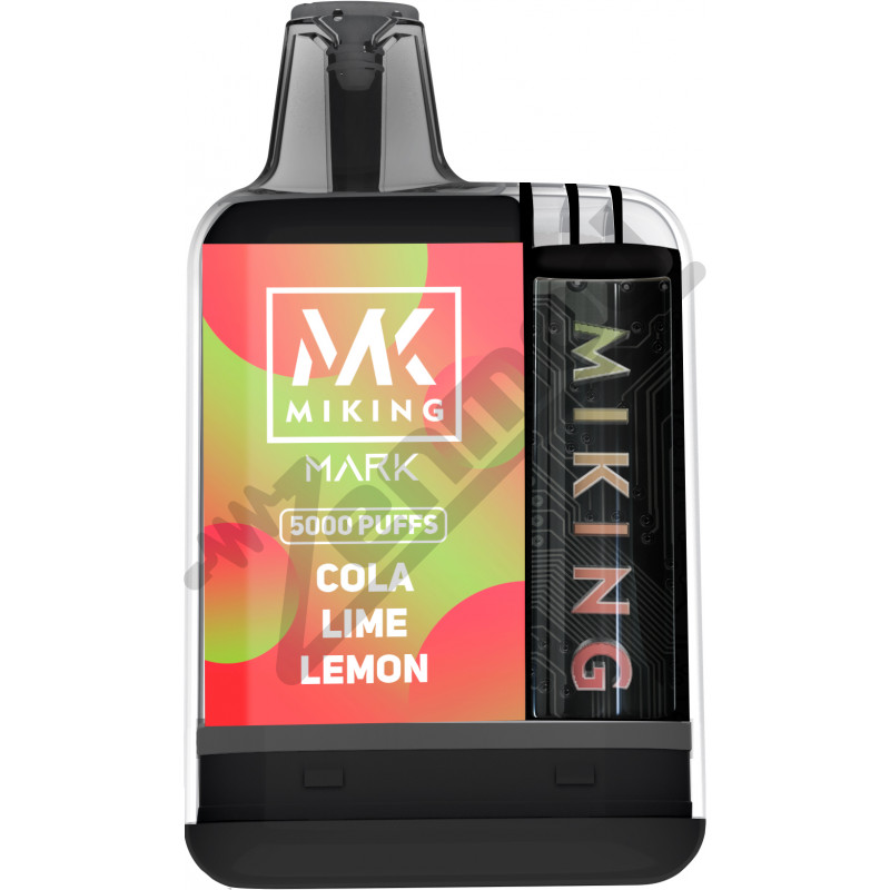 Фото и внешний вид — MIKING 5000 - Кола Лайм Лимон