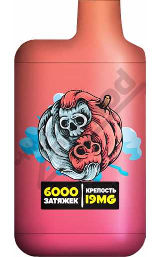 TURBO 6000 - Peach Blue Raspberry