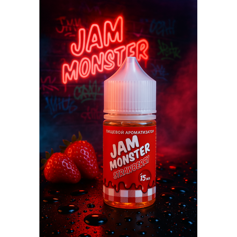 Фото и внешний вид — Jam Monster - Тост с Клубничным Джемом 15мл