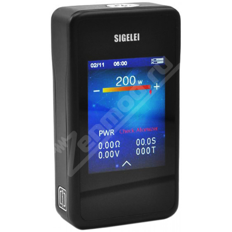 Фото и внешний вид — Sigelei T200 Black