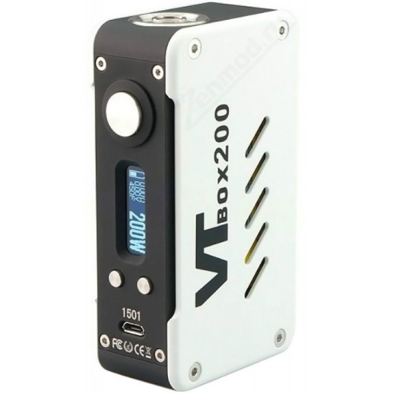 Фото и внешний вид — Vapecige VTbox DNA200 White